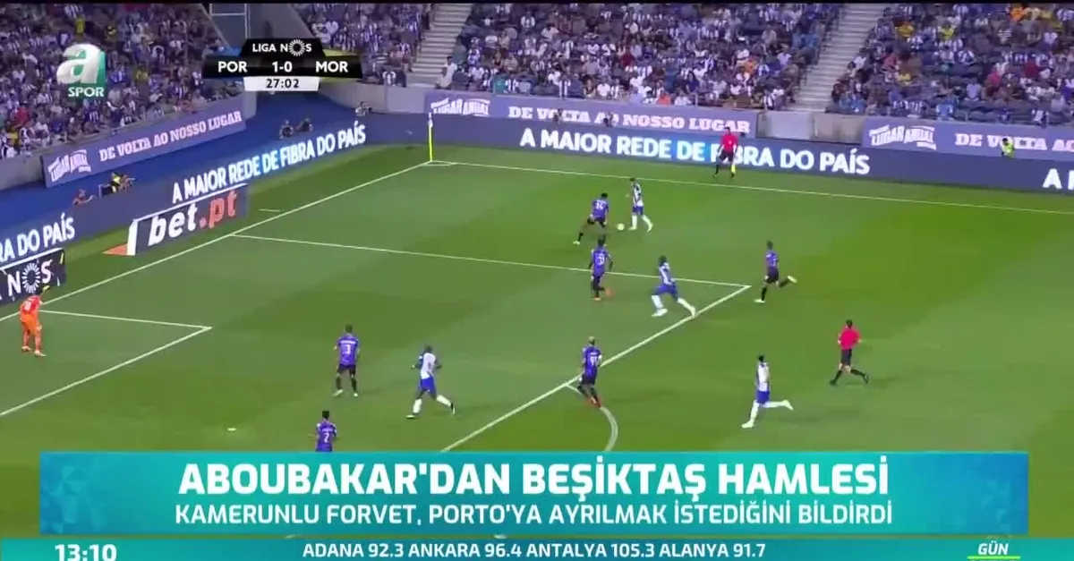 Aboubakar'dan Beşiktaş hamlesi