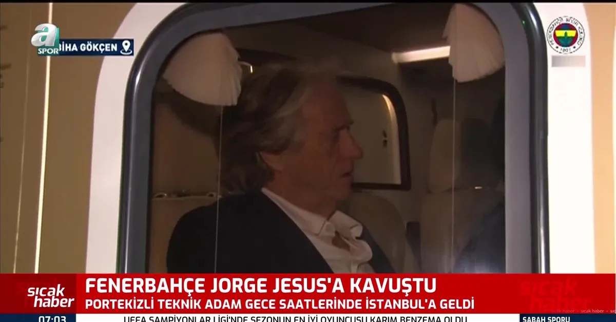 Jorge Jesus İstanbul'a geldi!