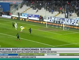 Trabzonspor seriyi sürdürmek istiyor