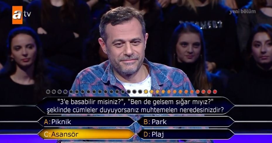 Kim Milyoner Olmak İster 788. son bölüm soru ve cevapları 26 Kasım 2018