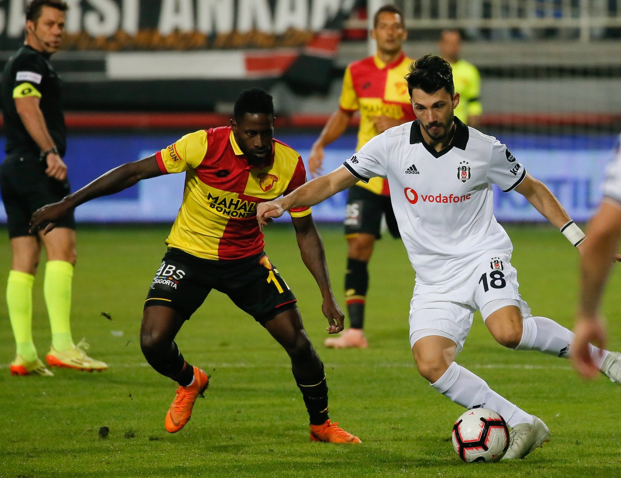 Göztepe - Beşiktaş Maçtan kareler