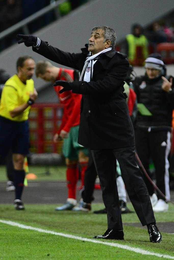 Lokomotiv Moskova - Beşiktaş maçından kareler