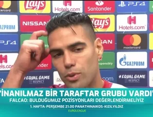 Falcao: İnanılmaz bir taraftar grubu vardı