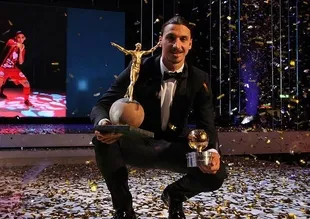 İbrahimoviç yine 'yılın futbolcusu'