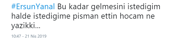 Taraftardan Ersun Yanal’a şok tepki!