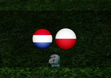 Hollanda - Polonya | CANLI