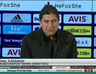Ünal Karaman'dan Volkan Demirel sözleri