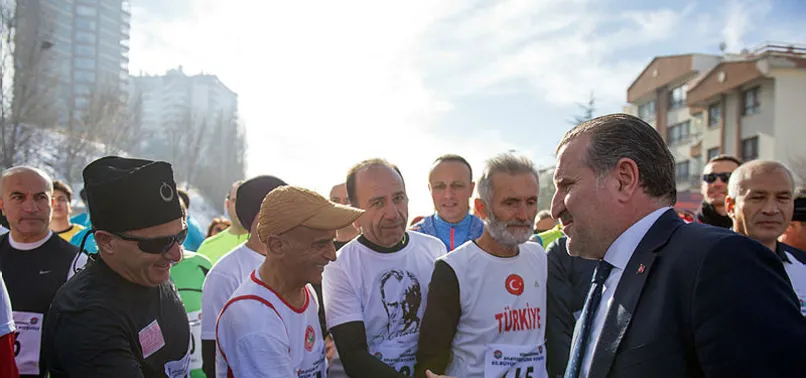 Atatürk için koştular