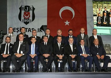 Beşiktaş Yönetim Kurulu'nda görev dağılımı yapıldı