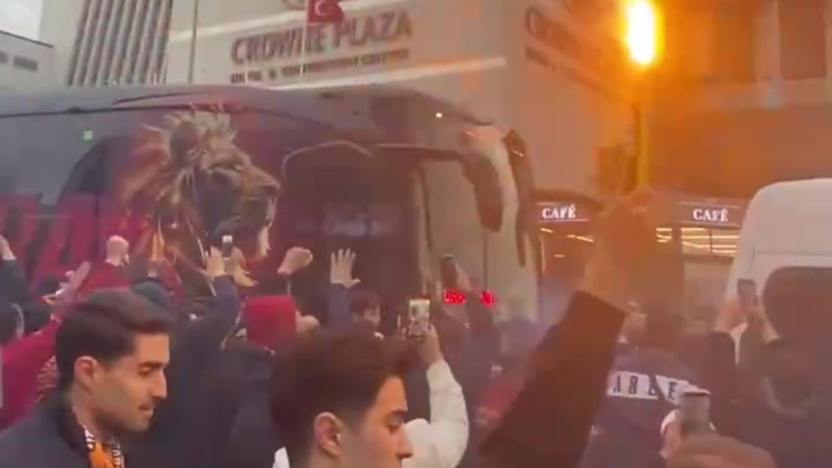 Galatasaray kafilesi stadyuma hareket etti! - Aspor