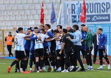 Erzurum play-off'a kaldı!