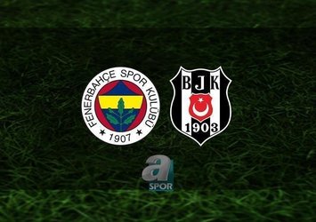 İşte F.Bahçe - Beşiktaş derbisine dair tüm detaylar!