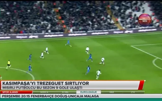 Kasımpaşa'yı Trezeguet sırtlıyor