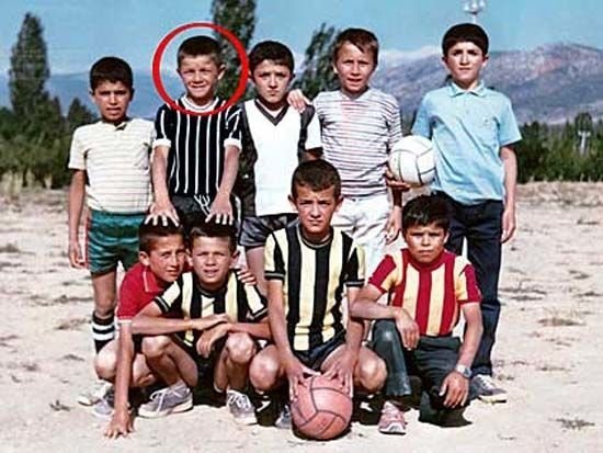 Futbolcuların çocukluk halleri