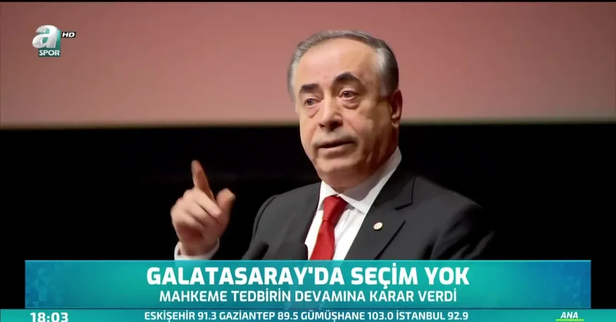 Galatasaray'da seçim yok