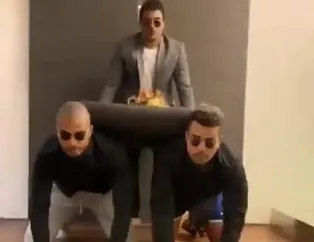 Galatasaraylı yıldızdan 'evde kal' dansı