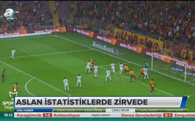 Galatasaray istatistiklerde zirvede