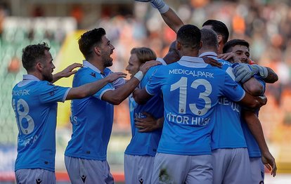 Alanyaspor 0-4 Trabzonspor MAÇ SONUCU-ÖZET | Fırtına ilk yarıda fişi çekti! Alanya’nın serisi son buldu
