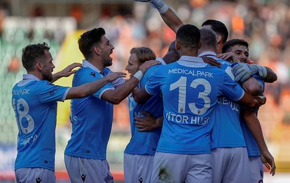 Alanyaspor 0-4 Trabzonspor MAÇ SONUCU-ÖZET | Fırtına ilk yarıda fişi çekti! Alanya’nın serisi son buldu