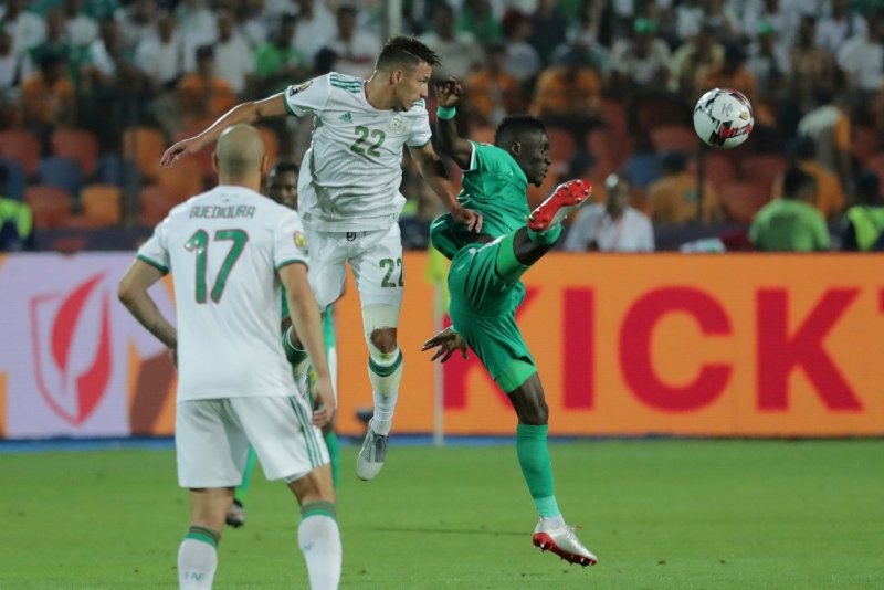 Senegal - Cezayir  maçından kareler...