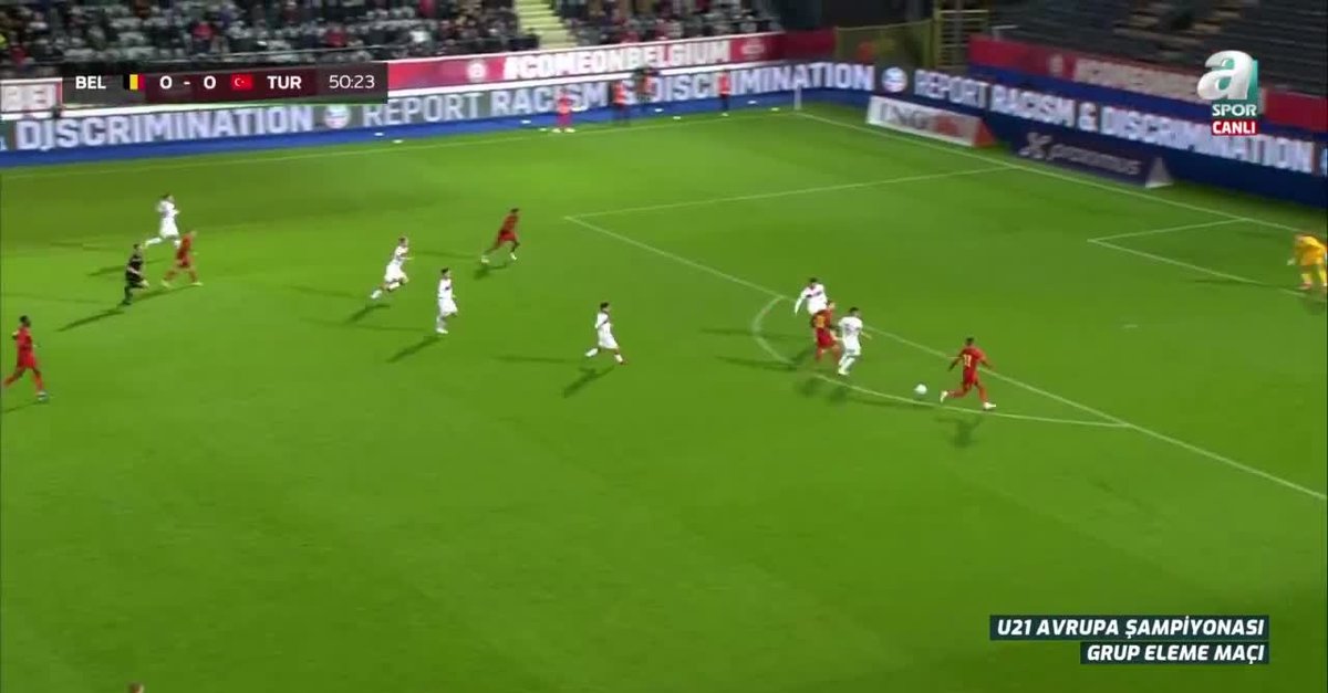 GOL | Belçika U21 1-0 Türkiye U21