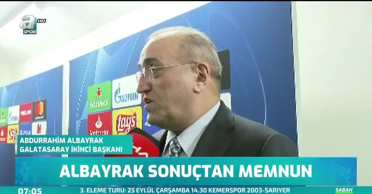 Abdurrahim Albayrak: Sahada iyi mücadele ettik