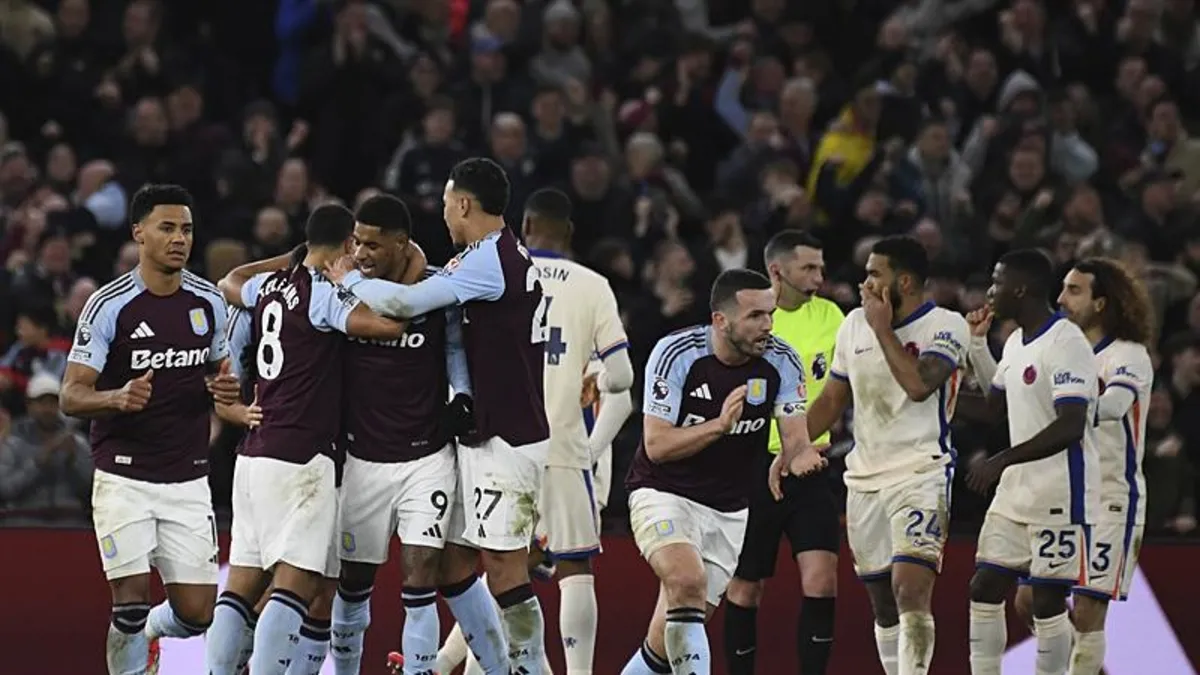 Aston Villa 2-1 Chelsea (MAÇ SONUCU ÖZET)