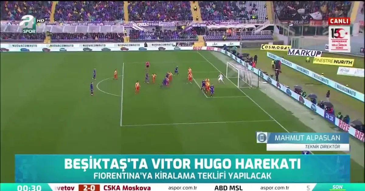 Beşiktaş Vitor Hugo'yla anlaştı