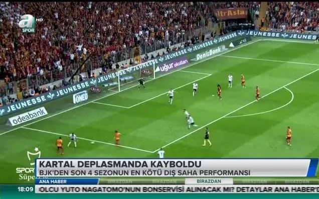 Kartal deplasmanda kayboldu