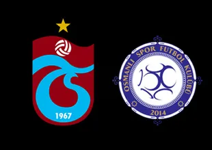 Trabzonspor-Osmanlıspor maçının ilk 11'leri