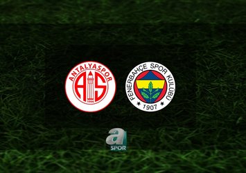 Antalyaspor - Fenerbahçe | CANLI