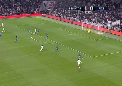 GOL | Beşiktaş 2-0 Çaykur Rizespor