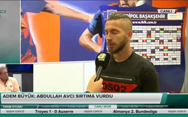 Adem Büyük: "Abdullah Avcı bana vurdu"