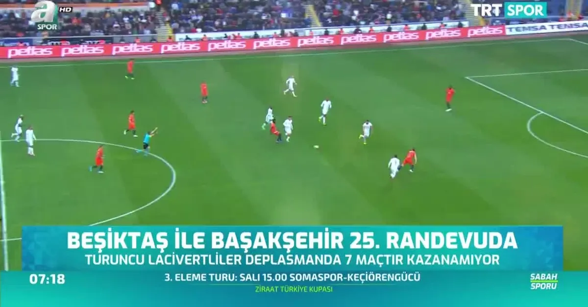 Beşiktaş ile Başakşehir 25. randevuda