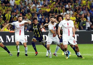 Antalya temsilcilerinden Fenerbahçe'ye geçit yok