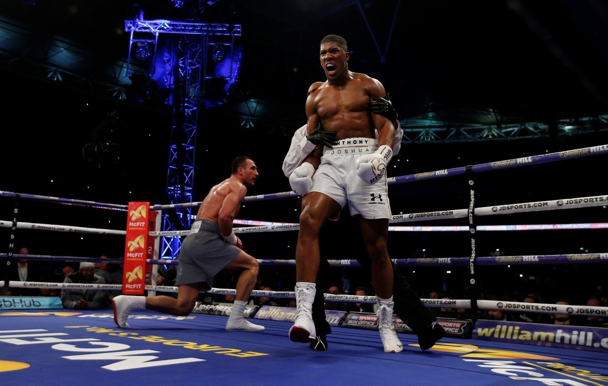 Anthony Joshua, Wladimir Klitschko’yu devirdi!