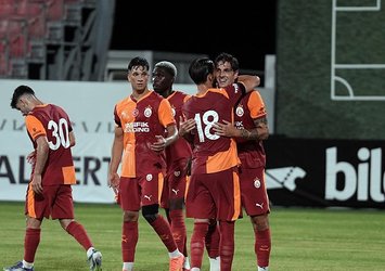 G.Saray'dan gollü prova!