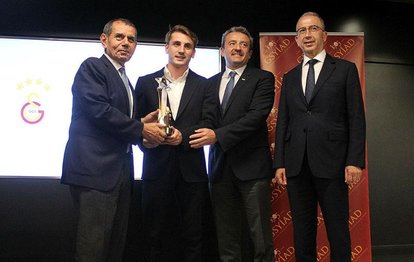 Kerem Aktürkoğlu GSYİAD yılın sporcusu ödülünü aldı! Dursun Özbek’ten övgü dolu sözler