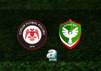 Çorum FK - Amed SK maçı hangi kanalda?