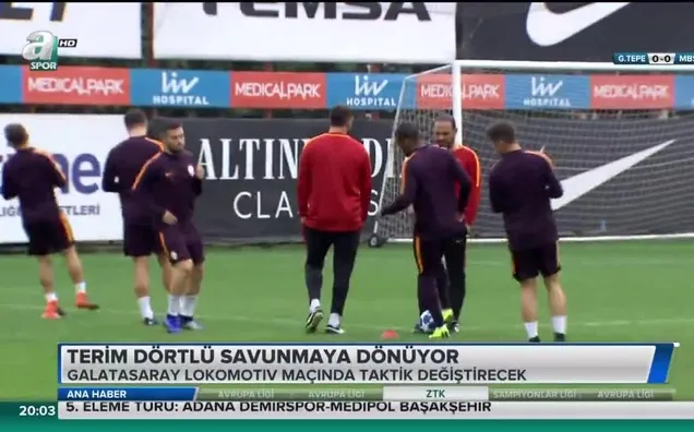 Fatih Terim dörtlü savunmaya dönüyor