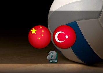 Çin - Türkiye | CANLI
