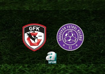 Gaziantep FK - 52 Orduspor FK | CANLI