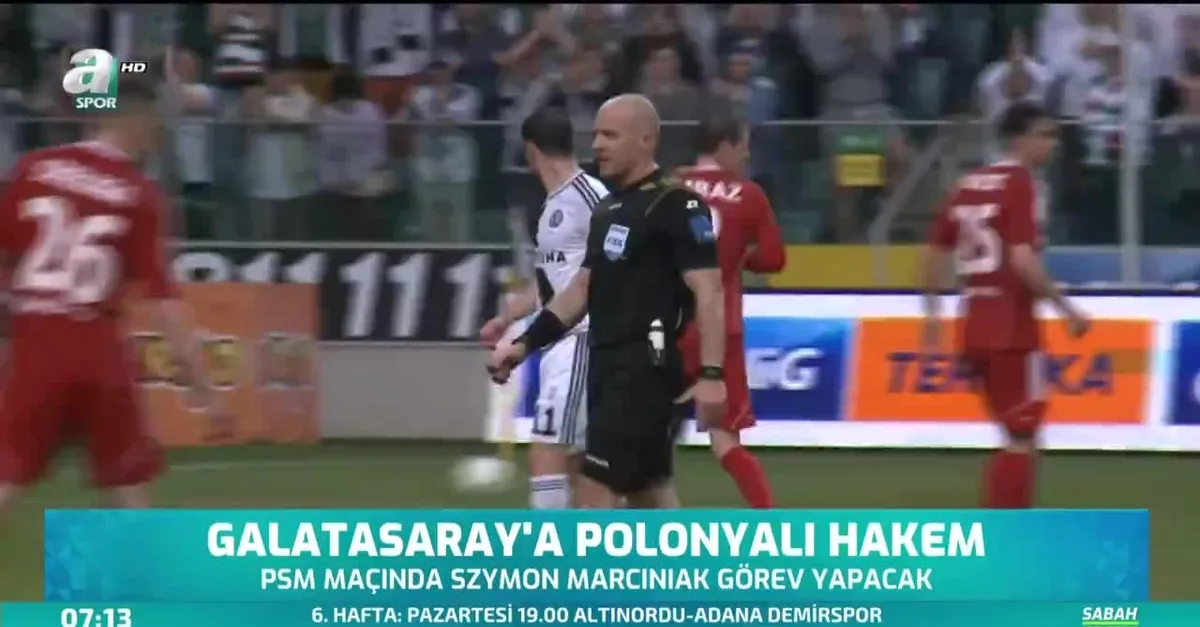 Galatasaray'a Polonyalı hakem
