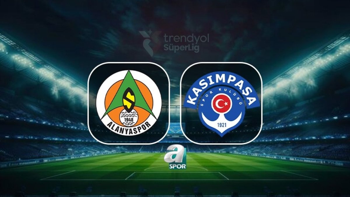 Corendon Alanyaspor-Kasımpaşa | MAÇ BAŞLADI