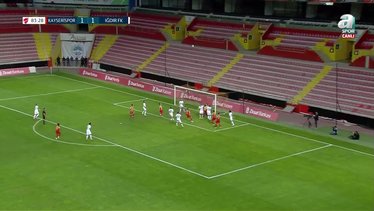 GOL | Kayserispor 2-1 Iğdır FK