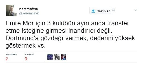 Sosyal medya Emre Mor transferini konuşuyor