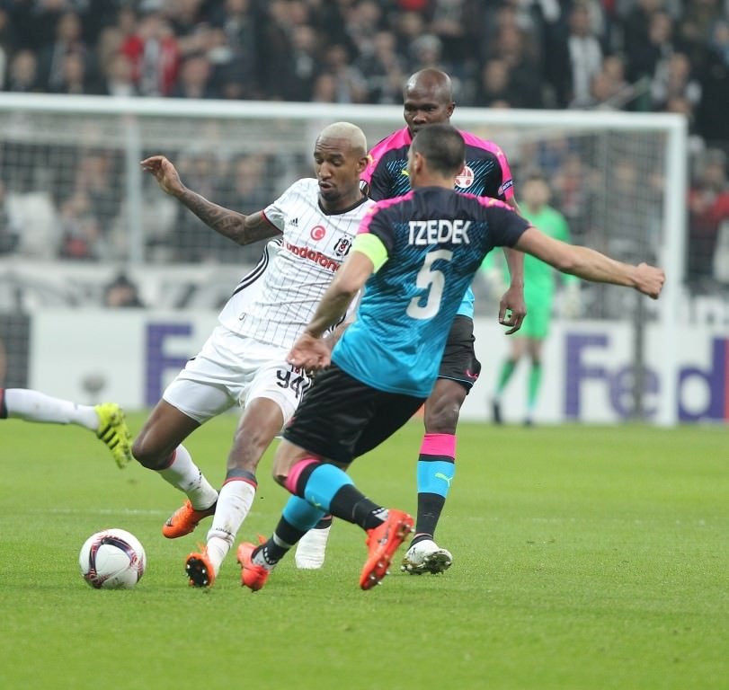 Beşiktaş - Hapoel Beer Sheva maçından kareler