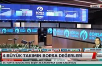 4 büyük takımın borsa değerleri
