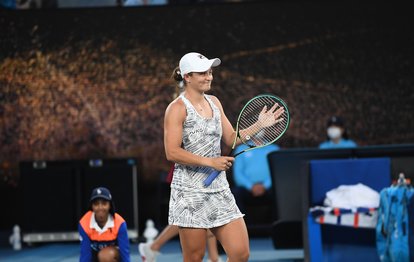 Avustralya Açık Tenis Turnuvası’nda kadınlar dünya bir numarası Ashleigh Barty çeyrek finalde