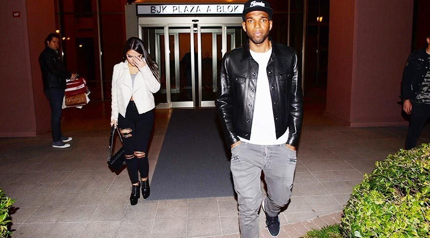 Beşiktaş’ın yıldızı fena yakalandı